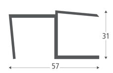 Profilé d'angle Boxfix