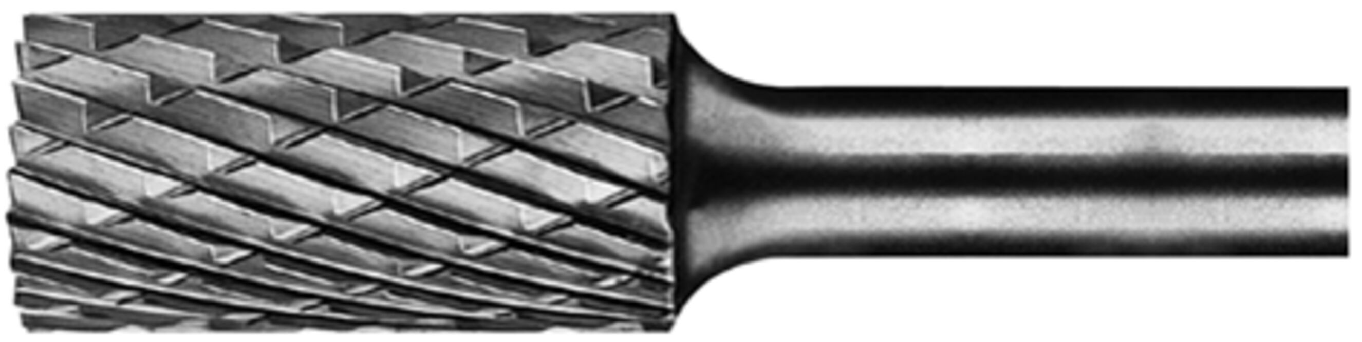Fraise carbure forme cylindrique zya denture steel