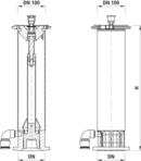 Hydranten-Unterteile