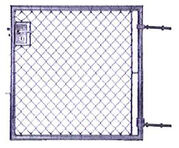 Porte de clôture