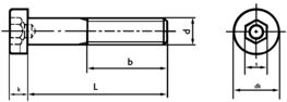 Zylinderschrauben mit Innensechskant A4