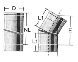 Abgasleitungs-Bogen