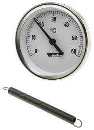 Termometro bimetallico